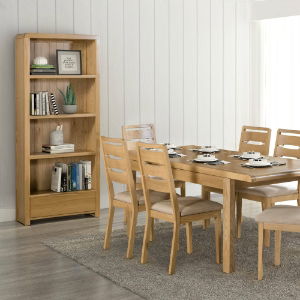 SET OF 2 CURVE DINING CHAIRS