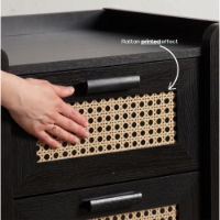  Sydney 5 Drawer Chest - Black Ash