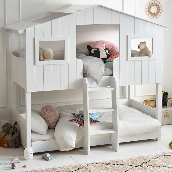 WILLOW TREEHOUSE BUNK WHITE