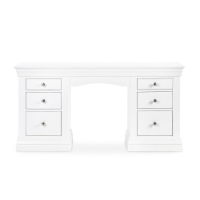 CLERMONT DRESSING TABLE - SURF WHITE