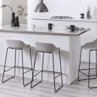 ROCCO STOOL - LIGHT GREY