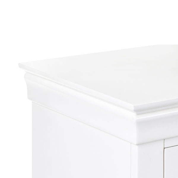 CLERMONT DRESSING TABLE - SURF WHITE