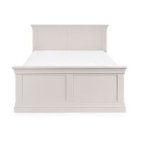 CLERMONT 135CM DOUBLE BED - LIGHT GREY