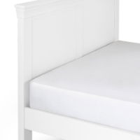 CLERMONT 135CM DOUBLE BED - SURF WHITE