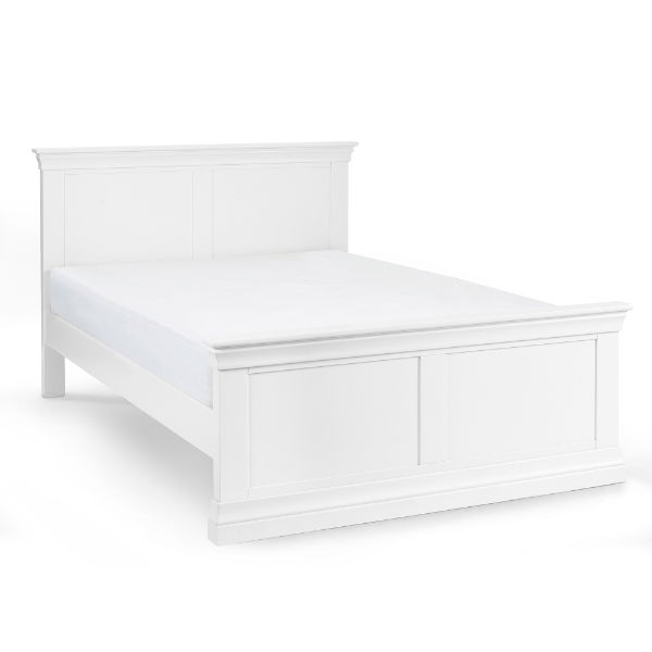 CLERMONT 135CM DOUBLE BED - SURF WHITE