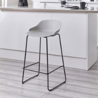 ROCCO STOOL - LIGHT GREY