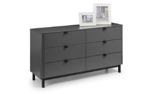 Chloe 6 Drawer Wide Chest