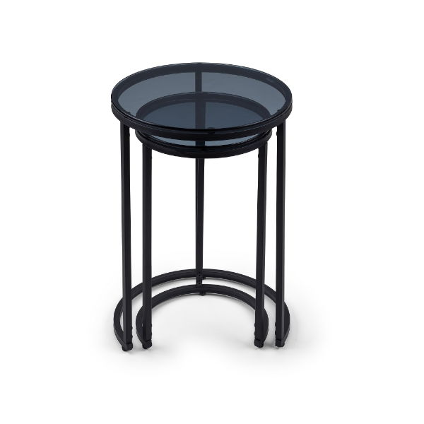 Chicago Round Nesting Side Tables 