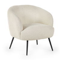 Gigi Boucle Accent Chair 