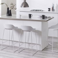 ROCCO STOOL - WHITE